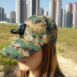 Accessoires Casquette de chapeau de soleil en toile avec base pour Gopro Hero 119875   SJCAM