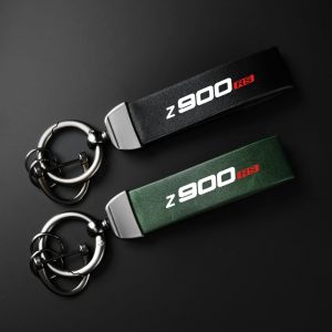 Porte-clés de moto en cuir de haute qualité, accessoires pour Kawasaki Z900RS Z900 Z900ABS 2017 2018