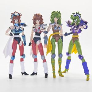 JM.MST mod&egrave;le Saint Seiya mythe tissu EX Ophiuchus Shaina argent chevaliers du zodiaque figurine