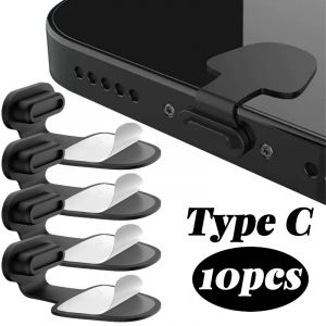 Bouchon Anti-poussière pour Port de chargement, pour IPhone Samsung type-c, protecteur de Port en