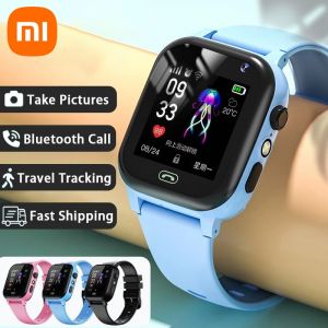 Xiaomi enfants 4G montre intelligente SOS GPS localisation appel vidéo carte Sim enfant montre