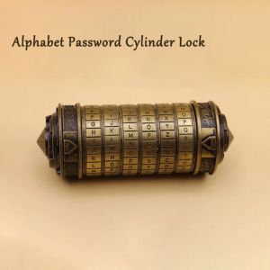 Leonardo Da Vinci Code serrures métal Cryptex serrures cadeaux de mariage cadeaux de saint valentin