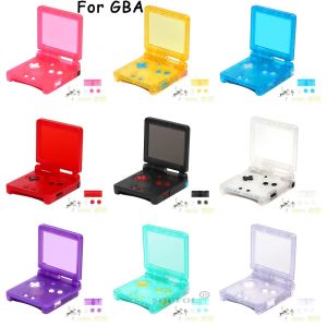 Pour GameBoy Advance SP coque de boîtier de remplacement transparente pour GBA SP accessoires de