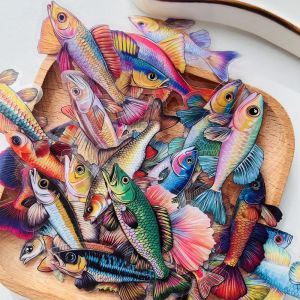 50pcs autocollants de poisson bo&icirc;te de p&ecirc;che valise ordinateur portable guitare skateboard v&eacute;lo