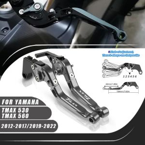 Pour Yamaha TMAX 530 12-2017 TMAX 560 19-2022CNC levier d'embrayage levier de frein ensemble
