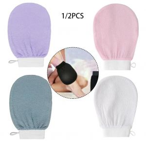 1/2 pièces gant exfoliant de douche marocaine Hammam bain nettoyage du corps gommage gant de Massage