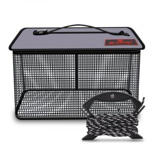 Sougayilang pliable Cage de pêche filet poisson carpe appât Cage crevettes panier poisson écrevisse