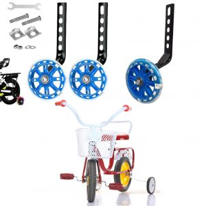 Roues d'entraînement de vélo pour enfants, roue muette Flash, vélos à vitesse unique pour enfants,