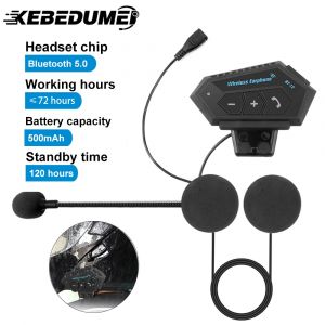 Casque de moto Bluetooth casque casque sans fil moto mains libres stéréo écouteur haut-parleur