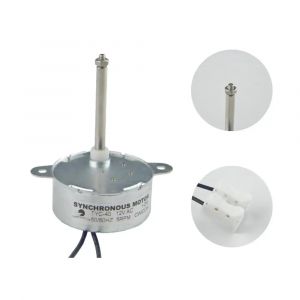 TYC-40 petit moteur synthétique 12V 5RPM AC DC arbre 35mm 46mm 74mm moteur électrique 12V pour sapin