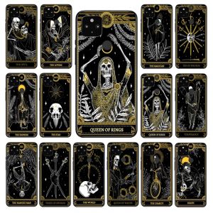 Coque de téléphone Death Tarot, étui pour Google Pixel 9 Pro XL 8 7 Pro 8A 7A 7 6A 6 Pro Pixel 4 3