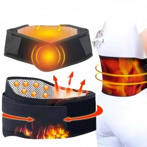 Auto chauffage bas du dos Supports thérapie magnétique taille lombaire pansement dos taille ceinture