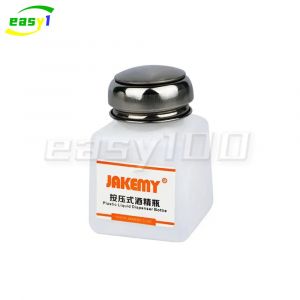 JAKEMY – bouteille distributrice de liquide en plastique de 120/180ML, presse à alcool vide,