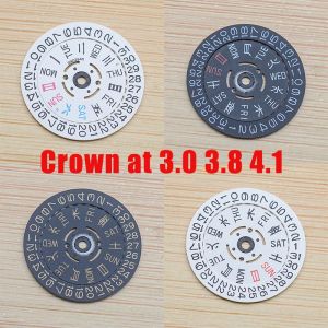Seiko NH35 NH36 mouvement Kanji cadran SKX007 thon montre mouvement Date semaine roue couronne à 3.0