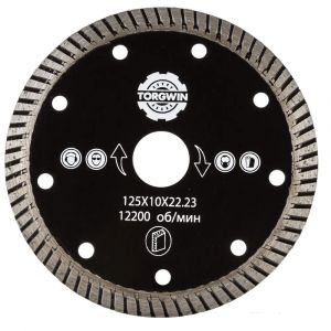 Lame de scie diamantée 125-230mm, disque de coupe à sec, disque de lame de coupe circulaire pour