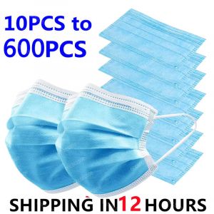 10-600 pièces masque chirurgical jetable masque chirurgical certifié mascarilla quirurgicas