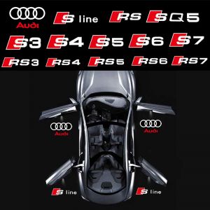 Lumi&egrave;re de bienvenue Led avec logo de porte de voiture, pour audi A1A3 8V 8P 8L A4 B5 B6 B7 B8 A6 C5