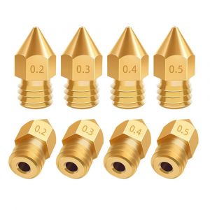 Tête d'impression d'extrudeuse de buse en laiton pour imprimante 3D Anet A8 A8 + Ender 3 3S Pro V2