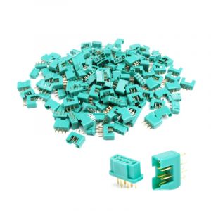 Connecteur Multiplex MPX mâle femelle, plaqué or 24K, 6 broches AM-1016, pour planeur RC,
