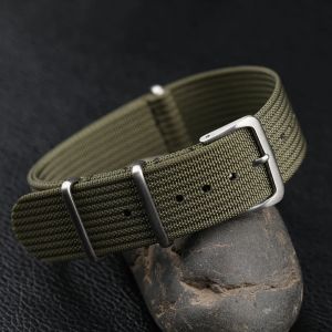 Bracelet de montre en Nylon de haute qualit&eacute; pour Omega 20mm 22mm 18mm Bracelet pour Seiko Bracelet