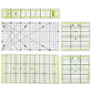 Règle de Patchwork, outils de Quilting, règles de couture, règle de coupe de tissu, règle de dessin,