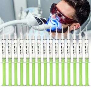 15 pièces Gel de blanchiment des dents PAP Gel de blanchiment dentaire soins bucco-dentaires