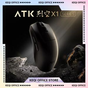 ATK Blazing Sky X1 souris Gamer sans fil 3Mode 8K faible latence léger FPS Liekong e-sports souris