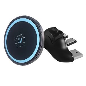 Support de téléphone magnétique pour fente CD de voiture support de montage Magsafe support de