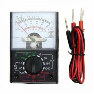 Mini multimètre analogique, outil AC/DC 1000V, voltmètre 250mA, ampèremètre 1K, compteur de