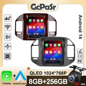 Lecteur vidéo Carplay pour Mitsubishi Pajero 3, 9.7 pouces, Android, V60, V68, V73, 1999-2011,
