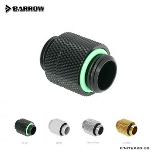 Barrow G1/4 "double TBX2D-02 extérieure de rotation du connecteur 360 de raccord de commotion