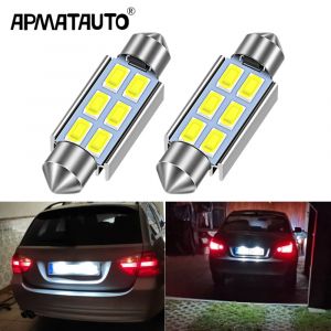 Ampoule LED pour plaque d'immatriculation, 36mm, sans erreur, pour BMW E39 E36 E46 E90 E60 E30 E53