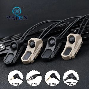 WADSN Airsoft Axon tactique double fonction pressostat à distance queue SF/2.5/3.5/CRANE PLUG