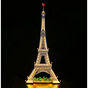 Kit d'éclairage LED pour tour Eiffel 10307, ensemble de blocs de construction, jouets en briques