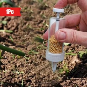 Distributeur de graines portatif 1 pièce, Mini outil de semoir manuel pour la plantation de jardin,