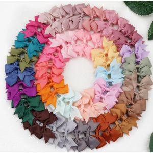 Attaches de cheveux pour b&eacute;b&eacute; de 2 pouces, accessoires pour cheveux d'enfant en bas &acirc;ge, bandes de