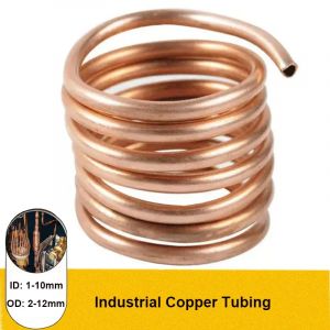Bobine de Tube en cuivre souple de haute qualité, 1M, diamètre extérieur 2/3/4/5/6/8/10/12mm, fil de