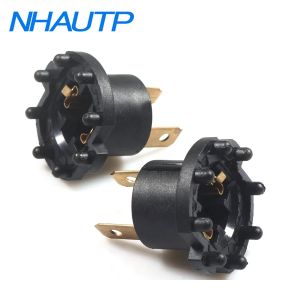 NHAUTP 1 paire de lampe halogène originale H7 adaptateur support de Base pour Mazda 3 5 323 Kawasaki