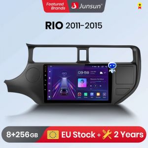 Junsun-Autoradio sans fil Android 13, CarPlay, GPS, WiFi, St&eacute;r&eacute;o, Autoradio pour KIA, K3, RIO, 2011,