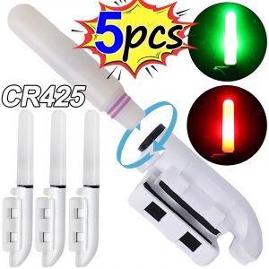 Canne à pêche électronique étanche, bâton lumineux LED, flotteur amovible, accessoire de pêche de