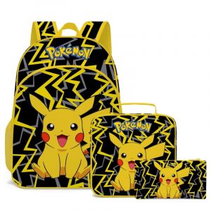 Pokemon Pikachu Pikachu sac d'école primaire sac à dos pour enfants garçons filles Anime Kawaii sac