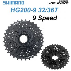 Shimano ALTUS HG200 9 vitesses vtt pignon de Cassette 32T 36T VTT 9S roue libre 9V K7 pièces de vélo
