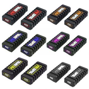 Repose-pieds avant de moto en caoutchouc universel, 1 paire, Tapakan