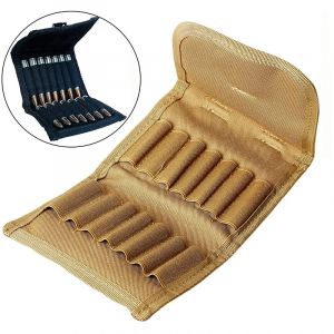 Accessoires de chasse en plein air 14 sacs de munitions ronds pliables sac de munitions pour fusil