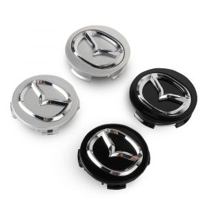 4 pièces 56mm capuchons centraux de roue de voiture jante de pneu moyeu couverture autocollants