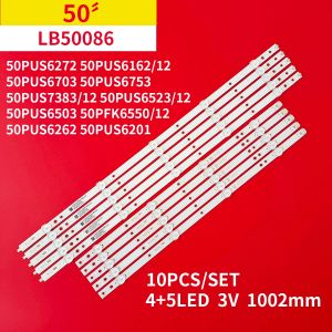 Bande de rétroéclairage LED pour TV, Hi1ips, 50 ", LB50082, LB50086, LB50089, V0, 50PUS6272,