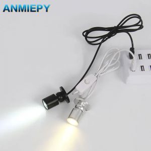 Projecteur Led USB 3W DC5V, pour armoire à bijoux, vitrine, comptoir, monté en Surface, Mini Spot