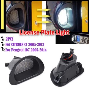 Eclairage de Plaque d'Immatriculation LED 6340E2, pour KIT 107 2005-2014 Citroën C1 2005-2013