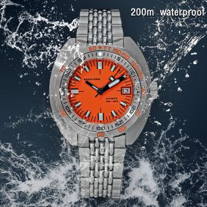 Montre de plongée pour hommes, SUB300T, automatique, mécanique, verre de saphir, Date lumineuse,