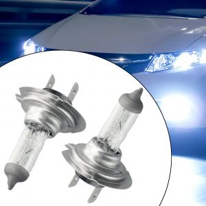 Phare au xénon H7 pour voiture, 2 pièces, 55W 6000K, lampes halogènes à lumière blanche, ampoules